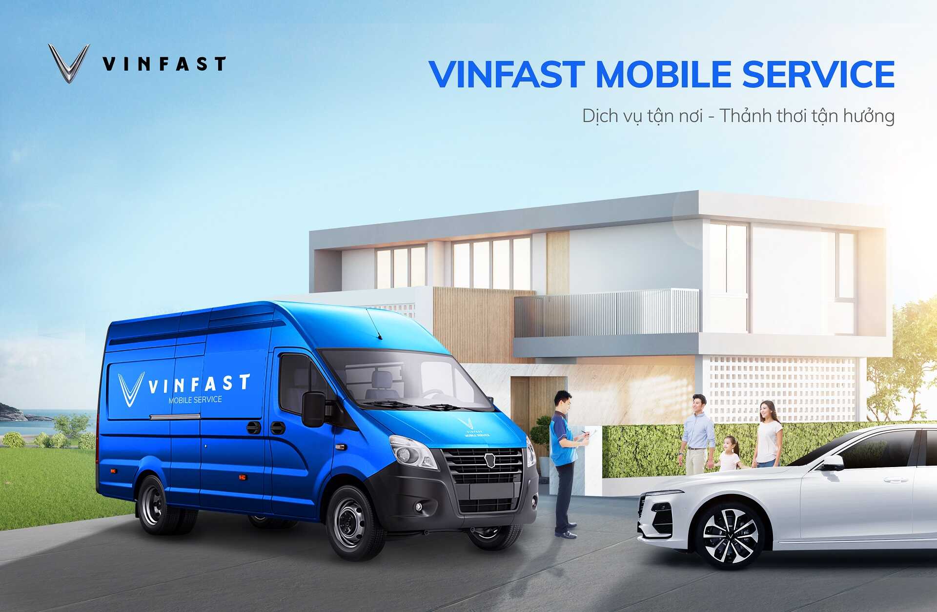 Bảng giá xe VinFast và Dịch vụ bảo dưỡng lưu động Mobile Service VinFast