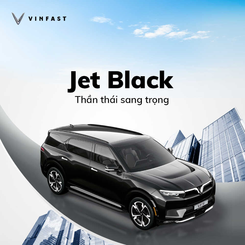 VinFast VF9 màu đen